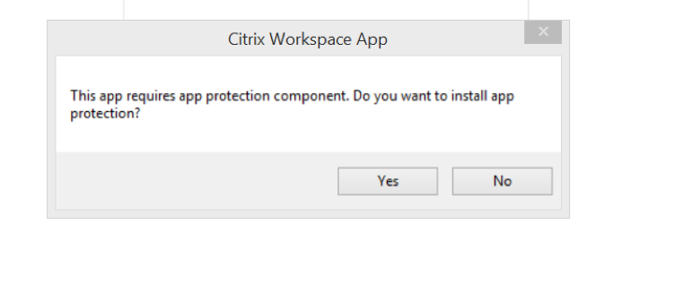 App protection- on demand