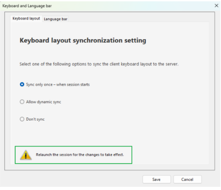 Keyboard layout