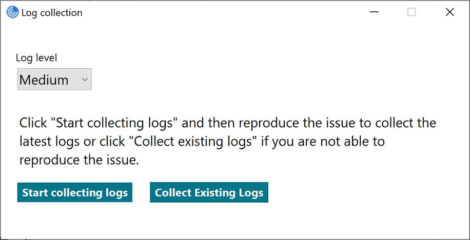 Log collection