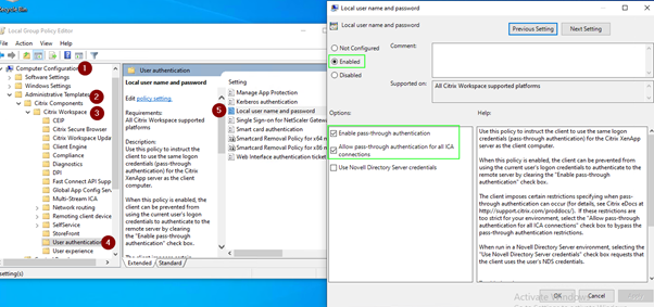 User authentication