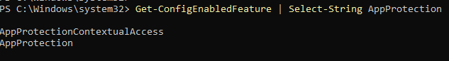 App protection contextual access
