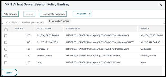 Add binding