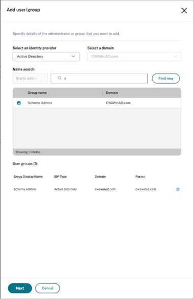 Add group