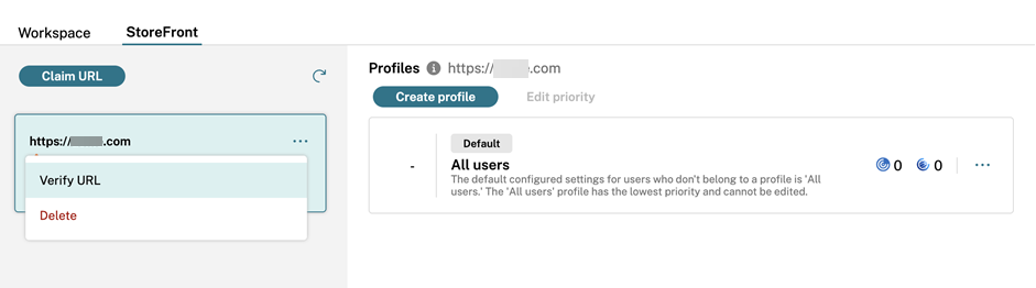 Verify URL
