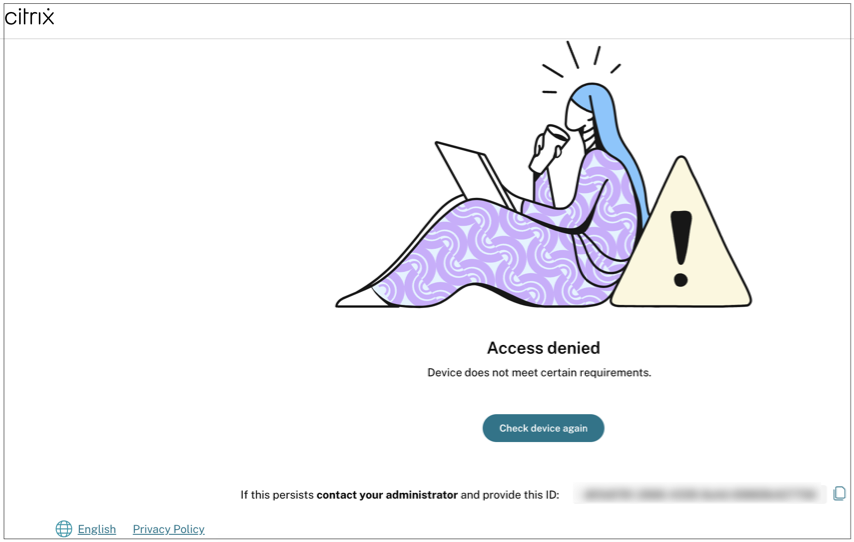 Access denied