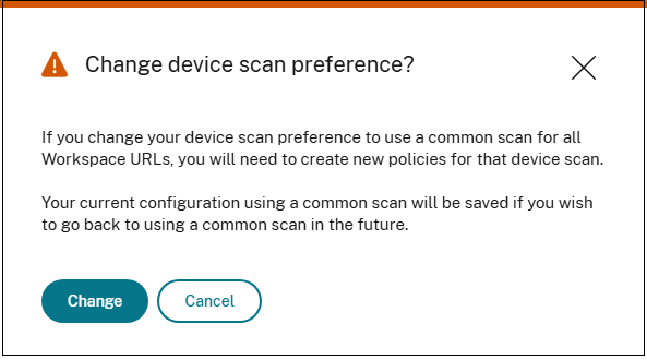 Modify device posture preference