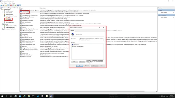 Administrative Users