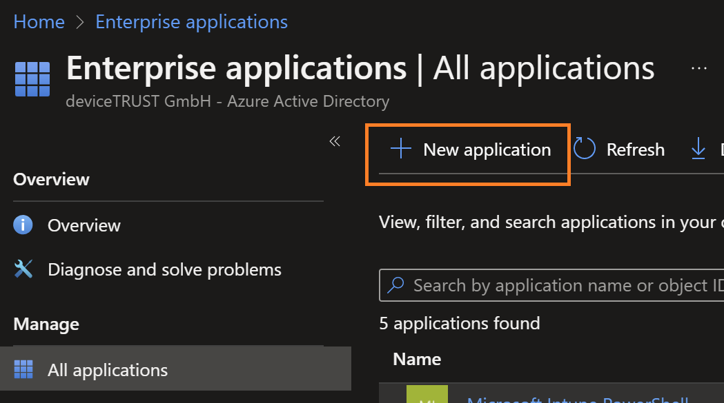 All applications