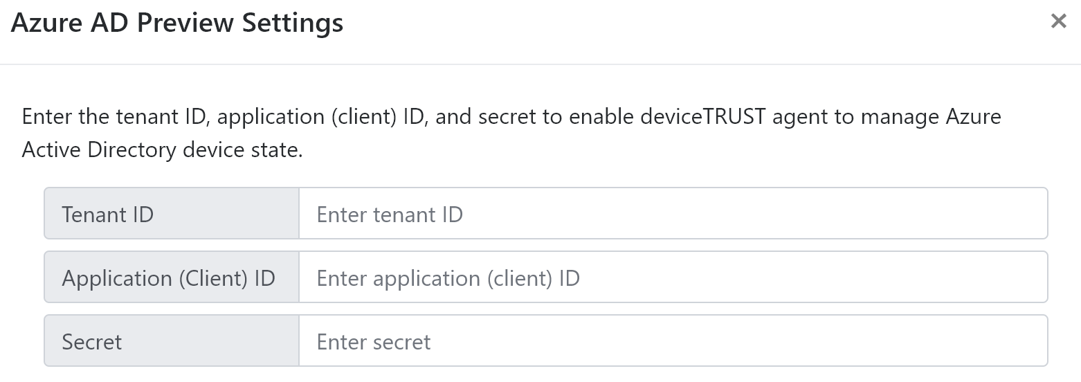 Preview Settings