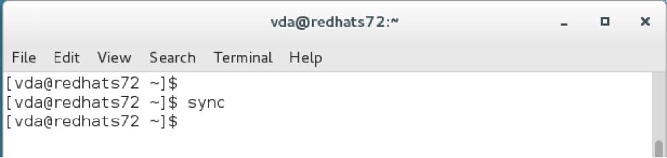 image of file lost when you stop redirecting a USB disk