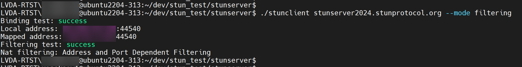 NAT filtering