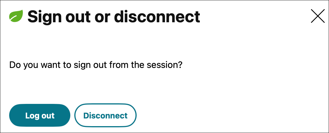 disconnect