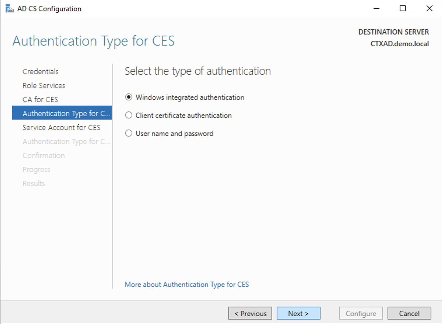 Authentication