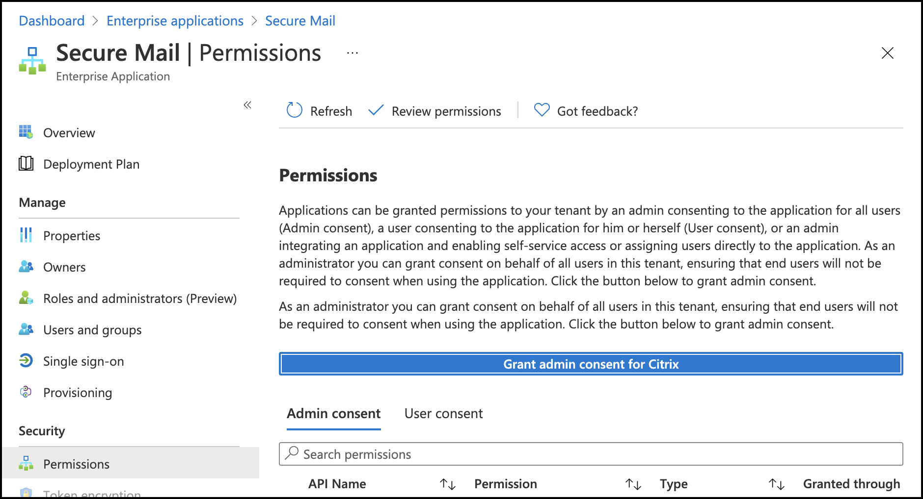 Exchange account configuration