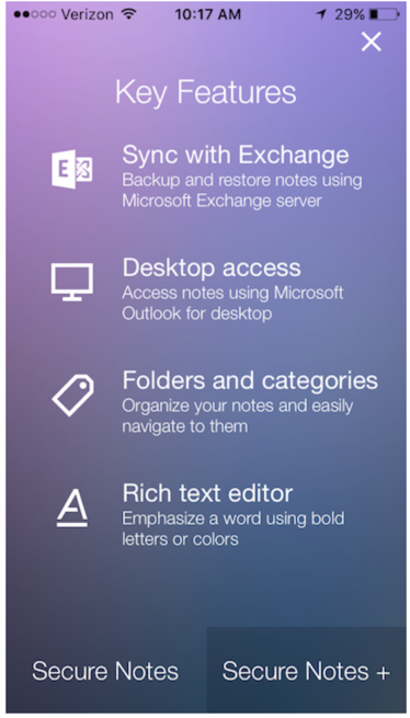 Image of compare feature option