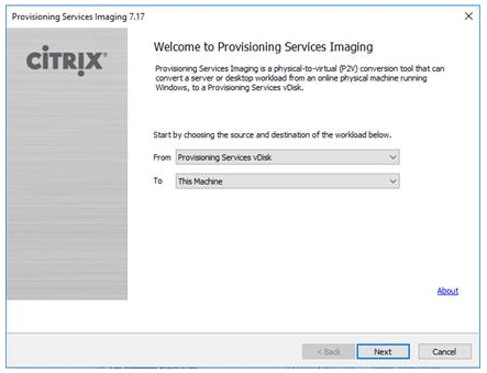 Image of the manual reverse imaging process