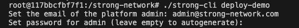 Admin credentials prompt