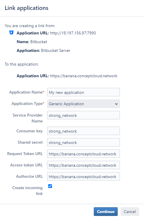 Bitbucket Register Apps