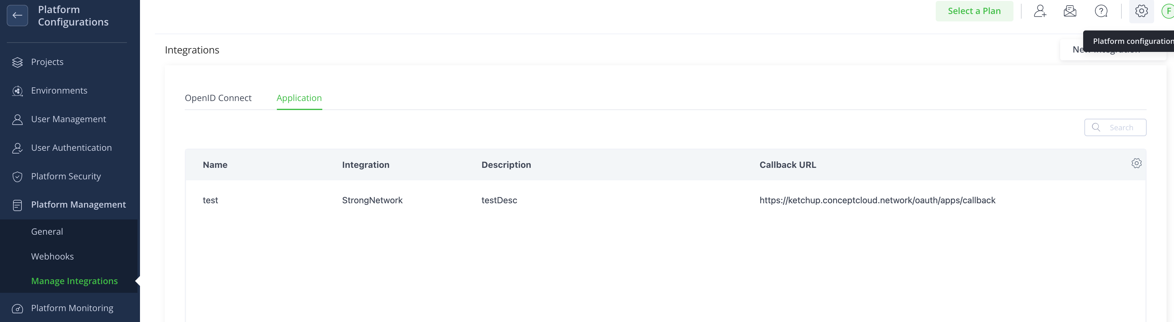 JFrog Manage Integrations