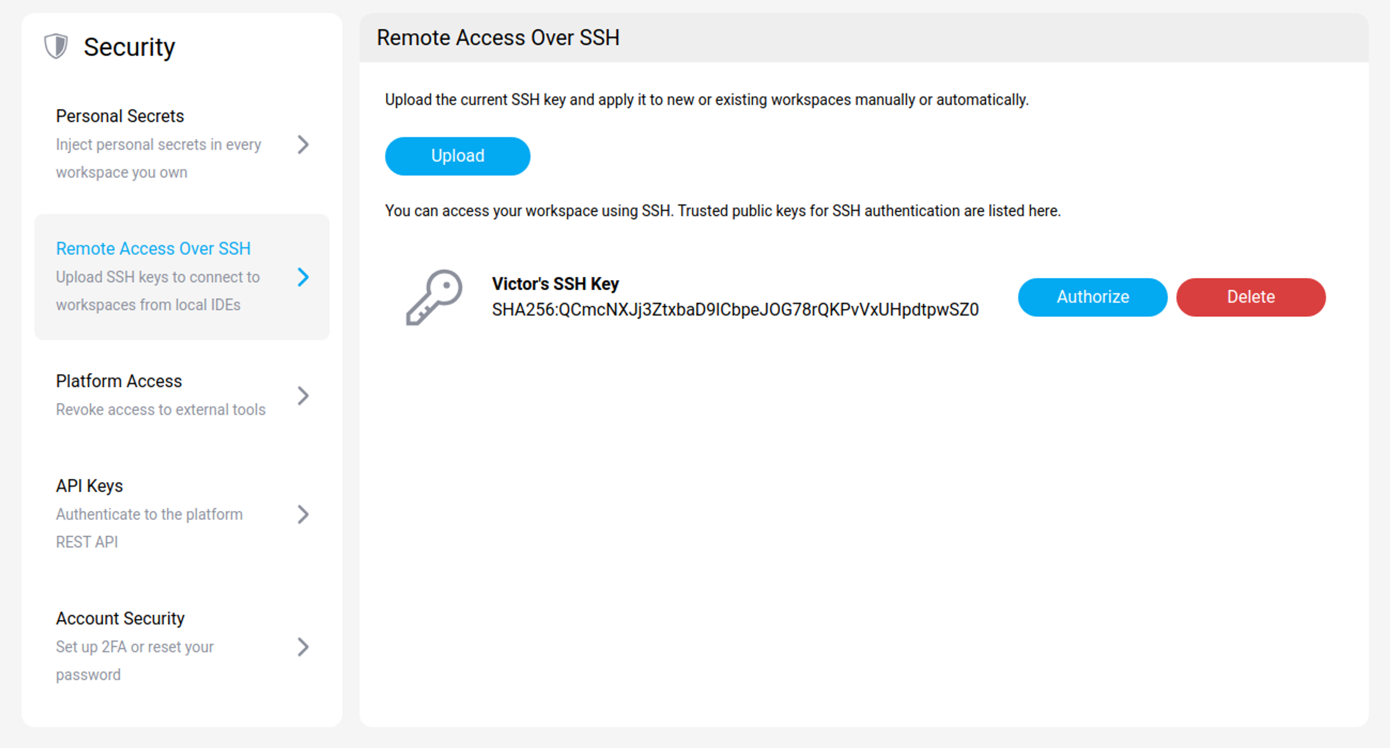 ssh-access