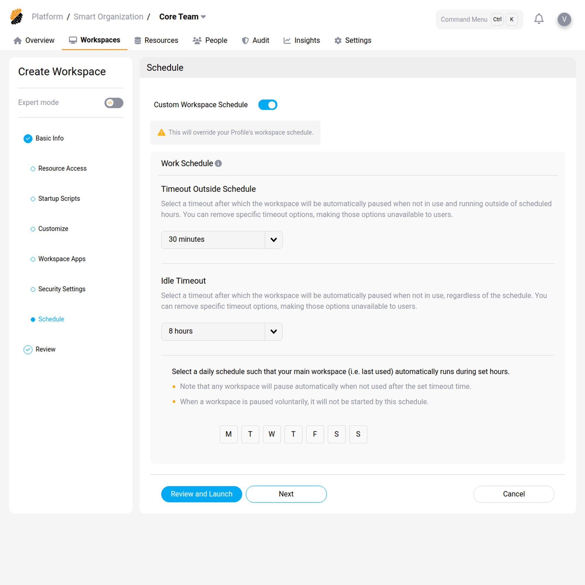 workspace-schedule