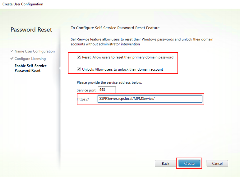 Image of enabling password reset