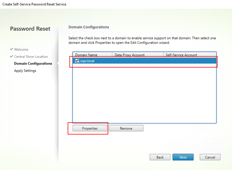 Image of specifying a domain
