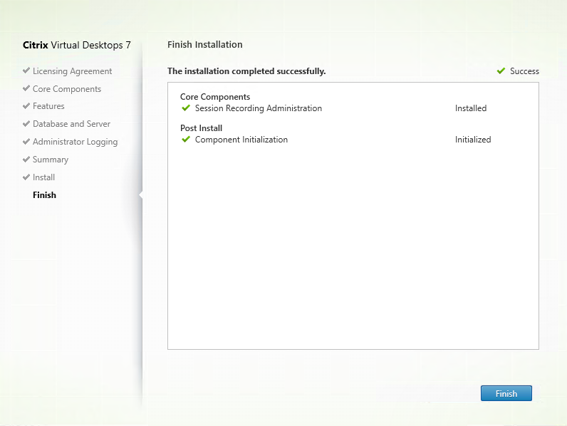 Complete Session Recording Server installation