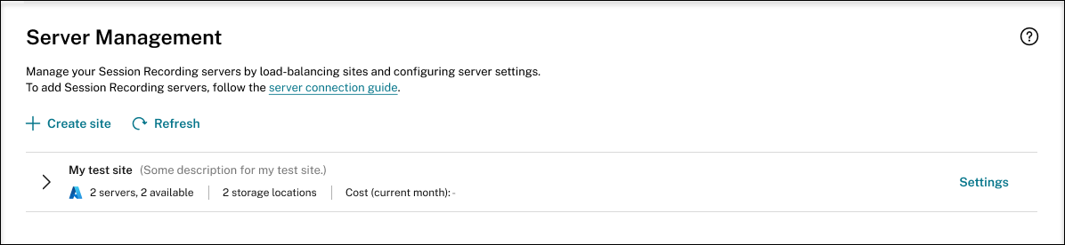 Deployed site