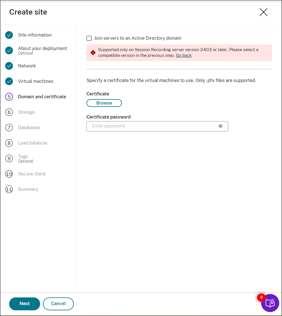 Join servers to an Azure Active Directory domain