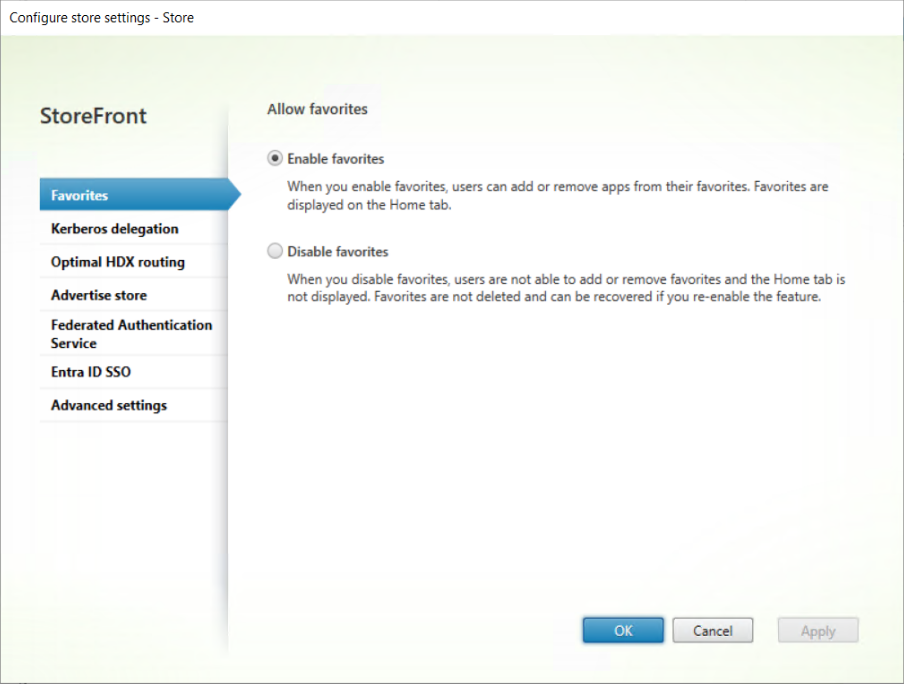 Screenshot of Configure store settings window, User Subscriptions tab