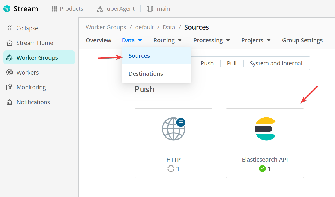 Cribl data source