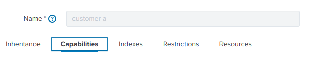 Splunk role capabilities