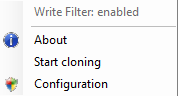 Scout Agent Context Menu