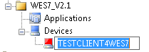Device name change screenshot