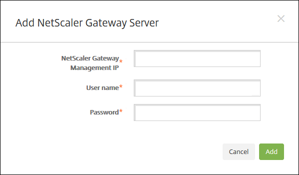 Citrix Gateway support bundle