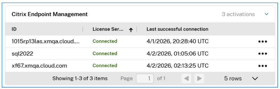 Image of CEM successful connection