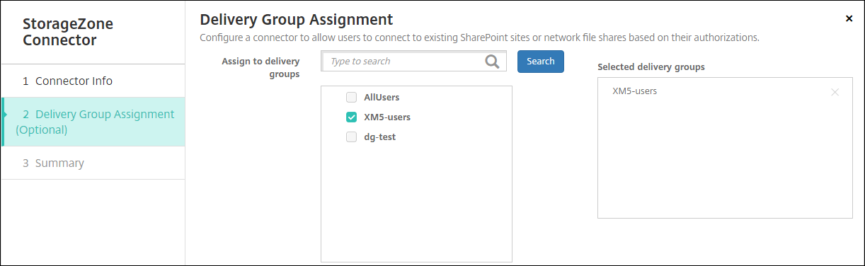 ShareFile configuration