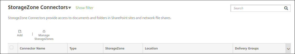 ShareFile configuration