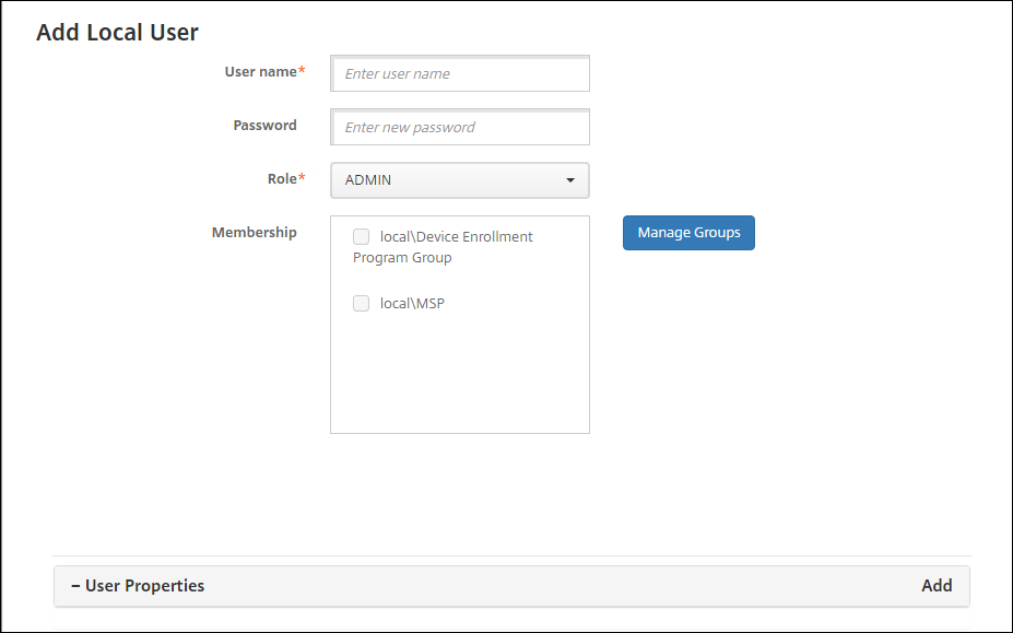 Image of user management
