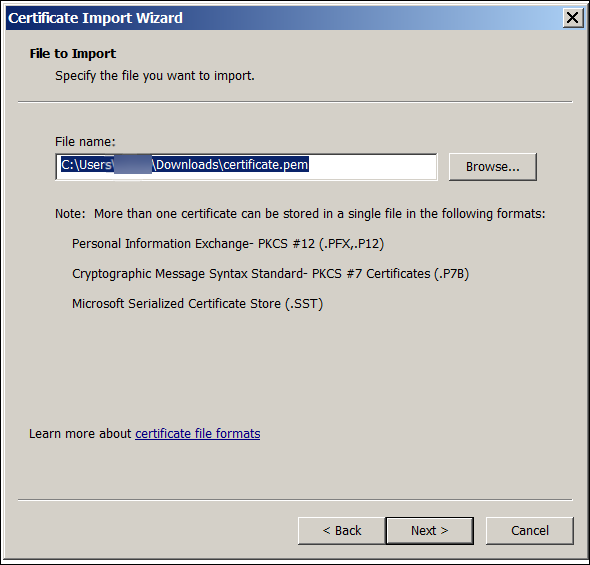 SmartAccess configuration