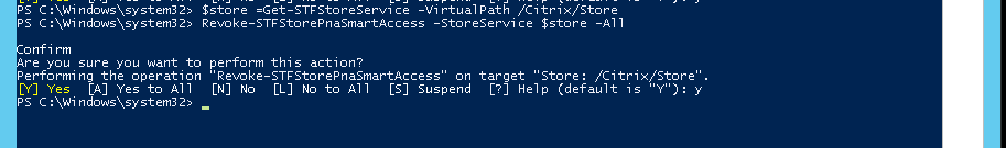 SmartAccess configuration