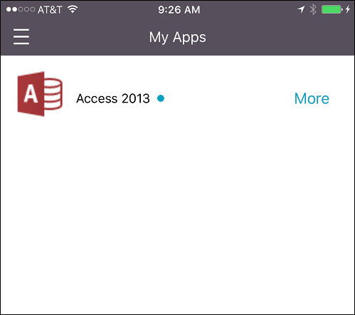 SmartAccess configuration