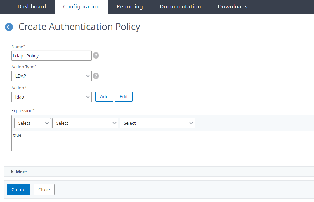 Configuration de l'authentification utilisateur LDAP
