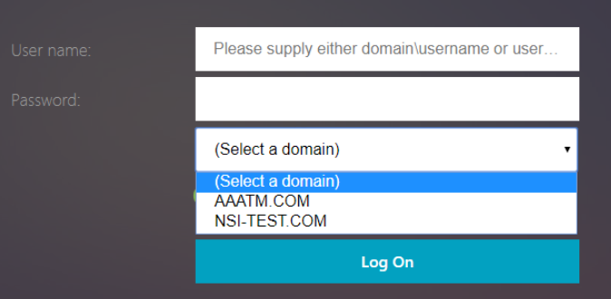 Domain nFactor