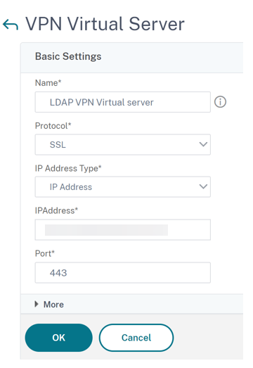 Crear servidor virtual VPN