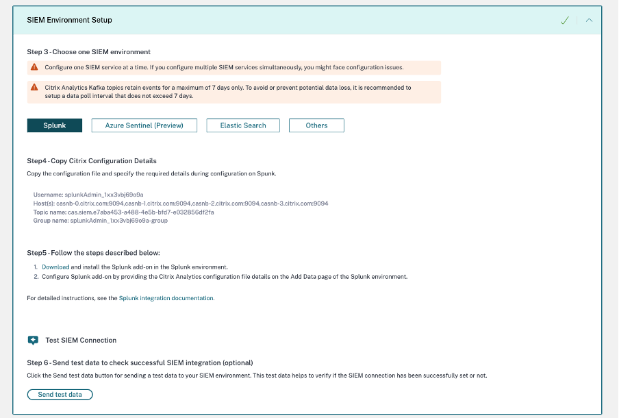 SIEM environment