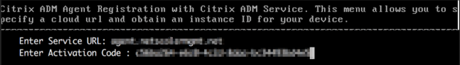 Déploiement Citrix ADM