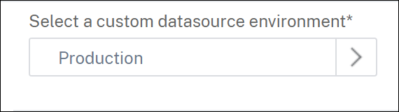 Custom data source without collection