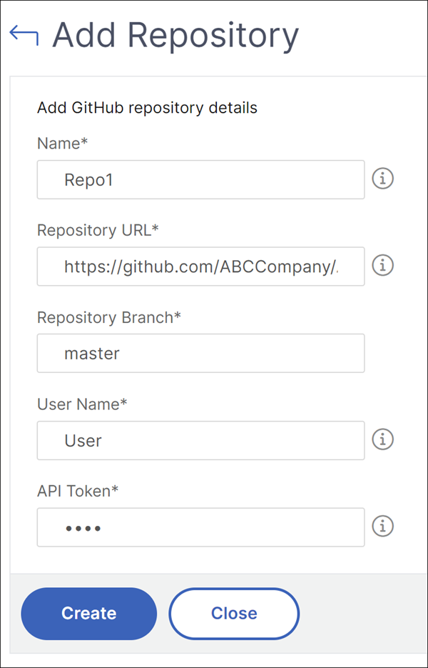 Add a GitHub repository